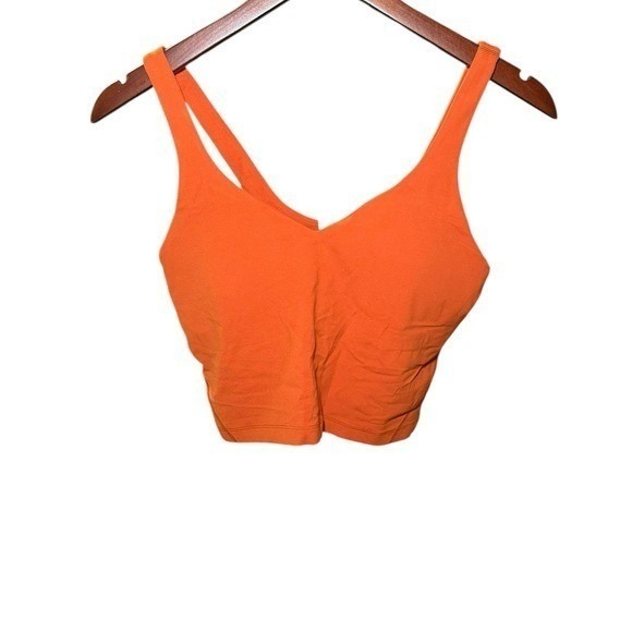 lululemon athletica Tops - NWT Lululemon Align Tank Top Crop Length Size 8 Solar Orange